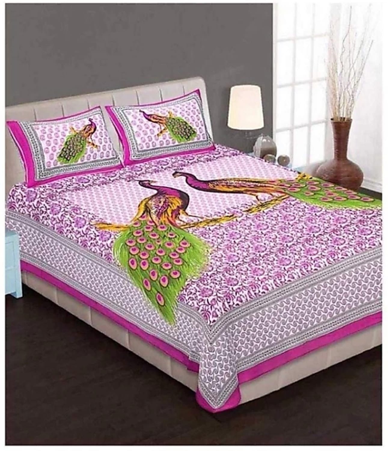 Random Printed Bedsheets - Chikankari official