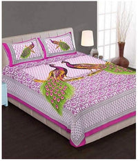 Random Printed Bedsheets - Chikankari official