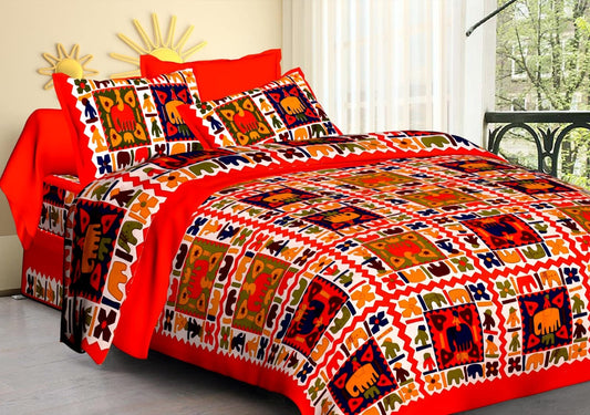 Random Printed Bedsheets - chikankariofficial