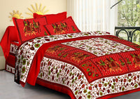 Random Printed Bedsheets - Chikankari official