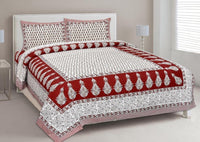 Random Printed Bedsheets - Chikankari official