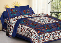 Random Printed Bedsheets - Chikankari official
