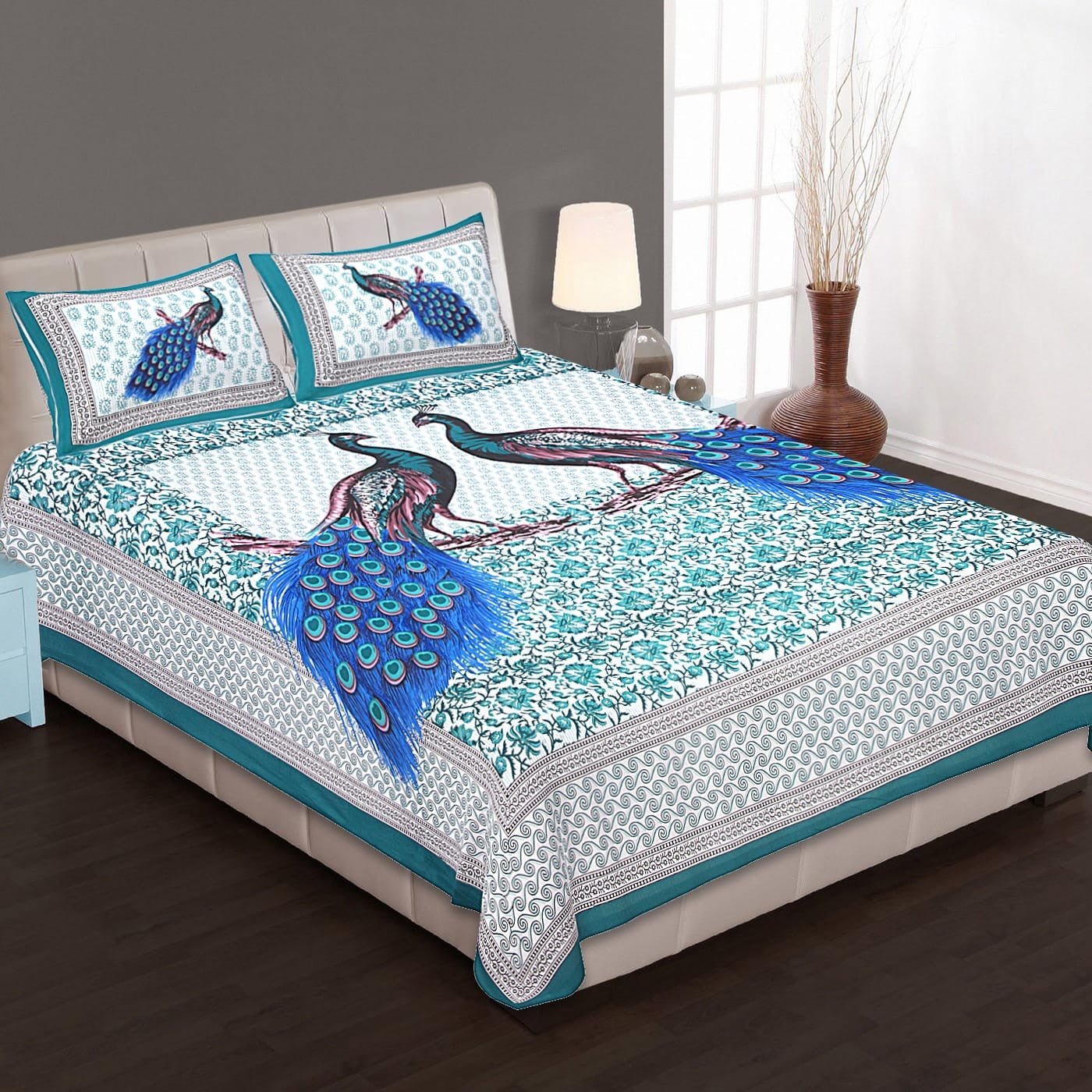 Random Printed Bedsheets - Chikankari official