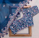 Rangoli Silk Saree - Chikankari official