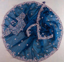 Rangoli Silk Saree - Chikankari official