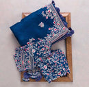Rangoli Silk Saree - Chikankari official