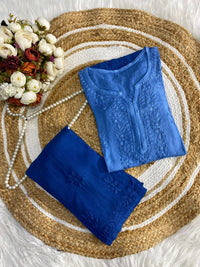 Rangrez 2pc Co - ord set - Chikankari official