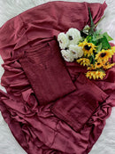 Rangrez 3pc soft Finest Set - Chikankari official