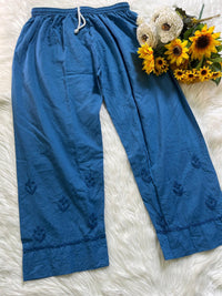 Rangrez Cotton 3pc Soft Pastle Shades Set - Chikankari official