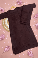 Rangrez Dark Shades Rayon Dyed Kurta Plazzo - Chikankari official