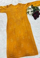 Rangrez Heavy work Rayon Combo - Chikankari official