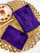 Rangrez Luxury Feel Rayon Kurta and Free size plazzo - Chikankari official