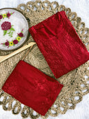 Rangrez Luxury Feel Rayon Kurta and Free size plazzo - Chikankari official