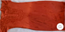 Rangrez Orange rayon 3pc Suit Set - Chikankari official