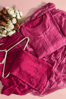 Rangrez Plus size Ombre 3pc Rayon Soft Set - Chikankari official