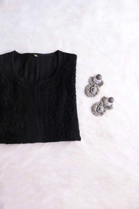 Rangrez Rayon Self embroidered Kurta - Chikankari official