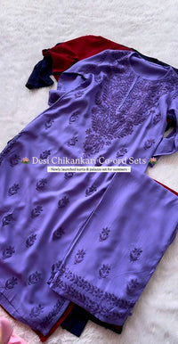 Rangrez Soft Chikanhandwork Combo - Chikankari official