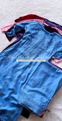 Rangrez Soft Chikanhandwork Combo - Chikankari official
