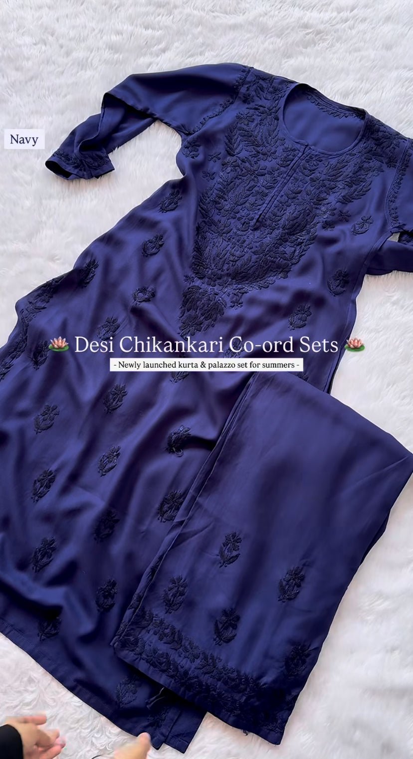 Rangrez Soft Chikanhandwork Combo - Chikankari official
