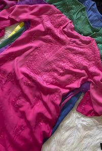 Rangrez Summer Special premium soft rayon in beautifull colours - Chikankari official
