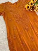Rangrez Winter Special 2pc Set - Chikankari official