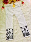 Rayon B&W base Thread worked Combo - Chikankari official
