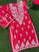 Rayon Chikankari Combo - Chikankari official