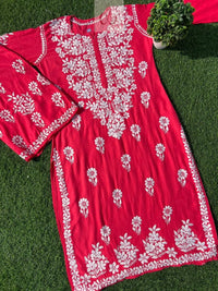 Rayon Chikankari Combo - Chikankari official