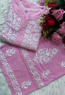 Rayon Co ord with beautiful work - Chikankari official