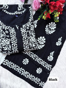 Rayon Co ord with beautiful work - Chikankari official