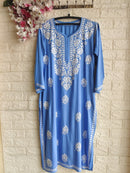 Rayon comfort Premium Designed Kurta - Chikankari official