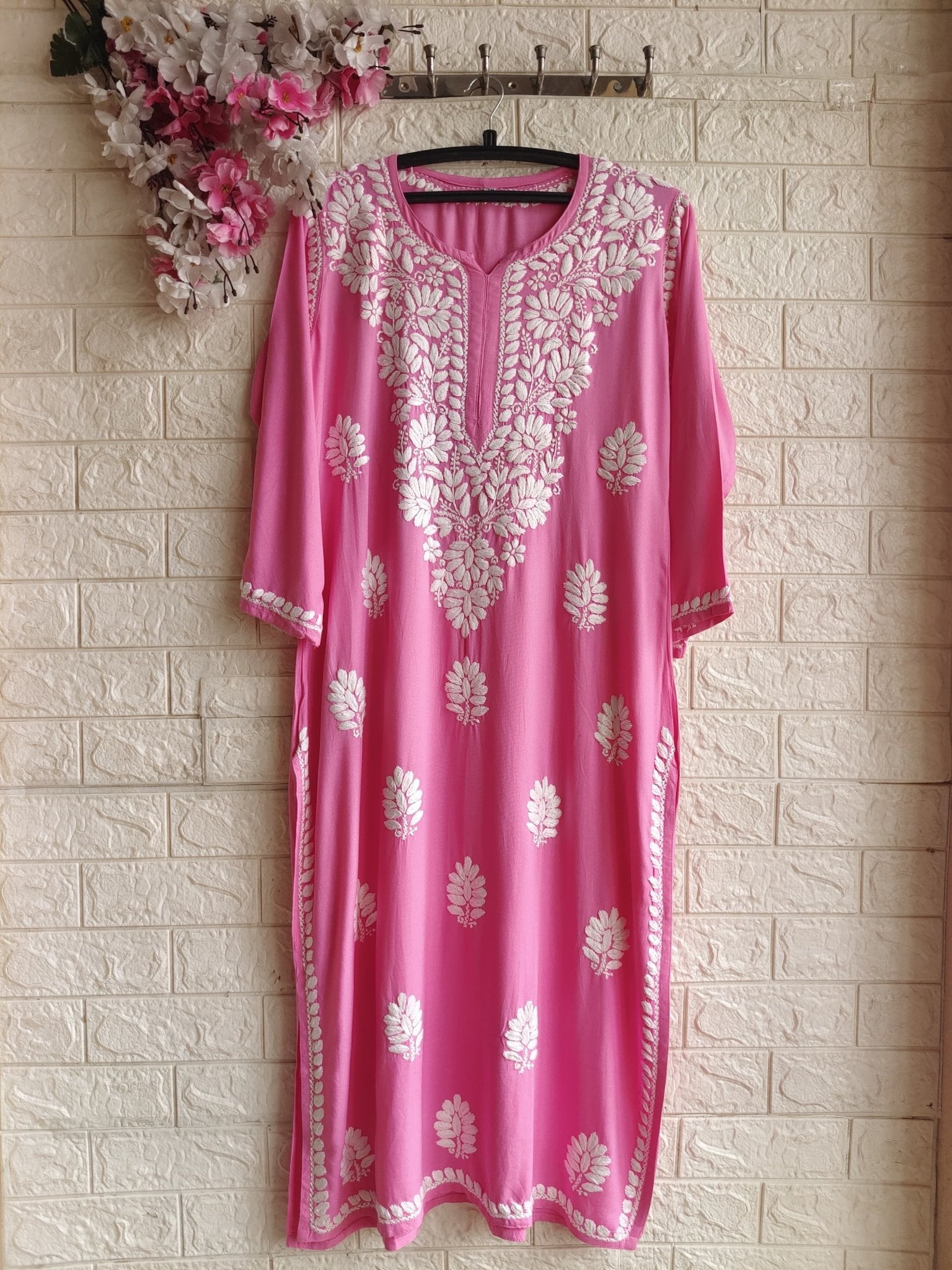 Rayon comfort Premium Designed Kurta - Chikankari official
