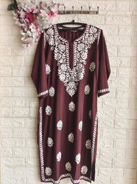 Rayon comfort Premium Designed Kurta - Chikankari official