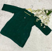 Rayon Comfy Short top for Everyday fit - Chikankari official