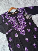 Rayon Double Thread soft 2pc Set - Chikankari official