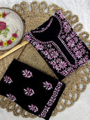 Rayon Dual thread Chikankari Co - ord - Chikankari official