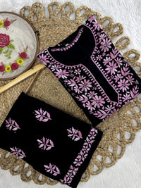 Rayon Dual thread Chikankari Co - ord - Chikankari official