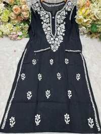 Rayon Fancy Gala Buti - Chikankari official