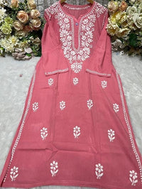 Rayon Fancy Gala Buti - Chikankari official