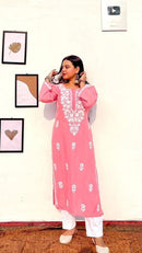 Rayon Fancy Gala Buti - Chikankari official
