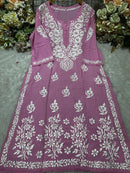 Rayon Fancy Heavy Bota Kurta - Chikankari official