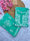 Rayon Finest work Plazzo combo - Chikankari official