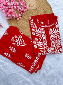 Rayon Finest work Plazzo combo - Chikankari official