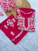 Rayon Finest work Plazzo combo - Chikankari official
