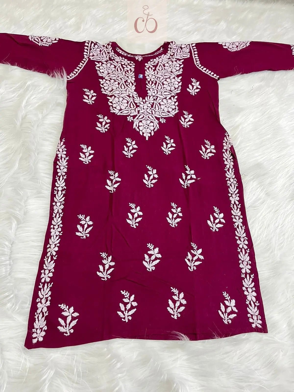 Rayon Gala buti - Chikankari official