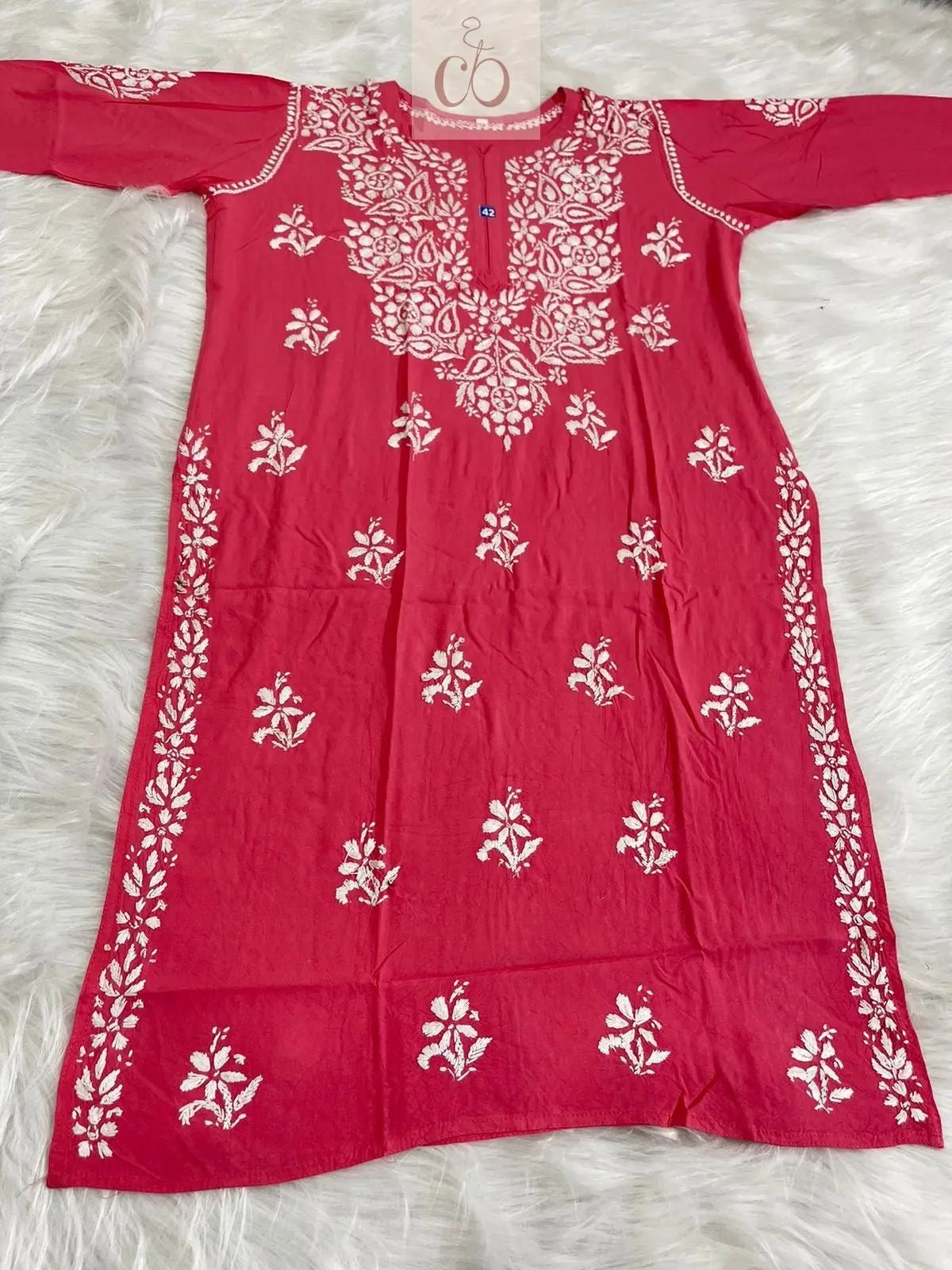 Rayon Gala buti - Chikankari official