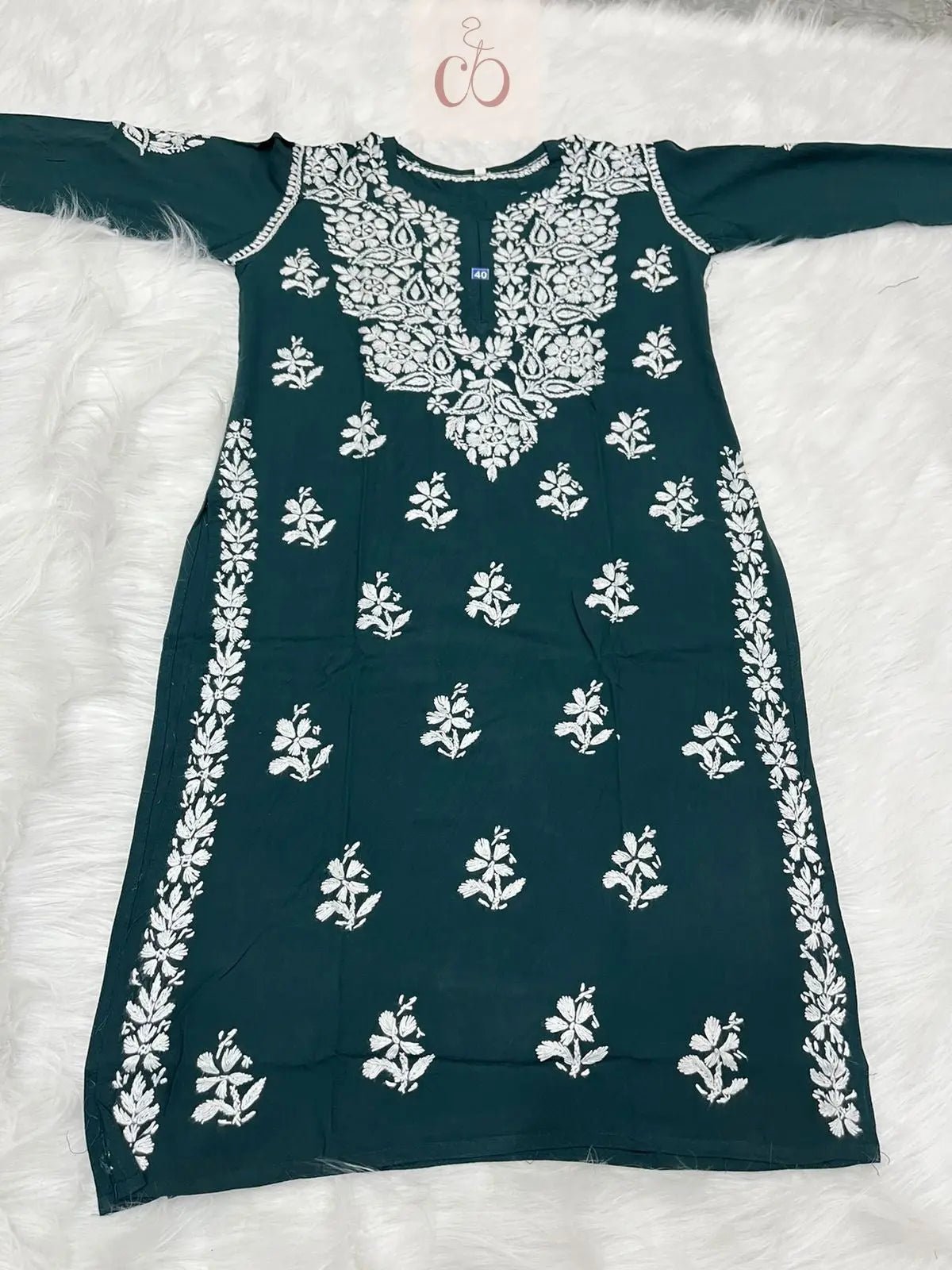 Rayon Gala buti - Chikankari official