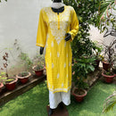 Rayon Gala Buti Made of Chikan threads - Chikankari official