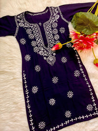 Rayon Ghaspatti stylish Combo - Chikankari official
