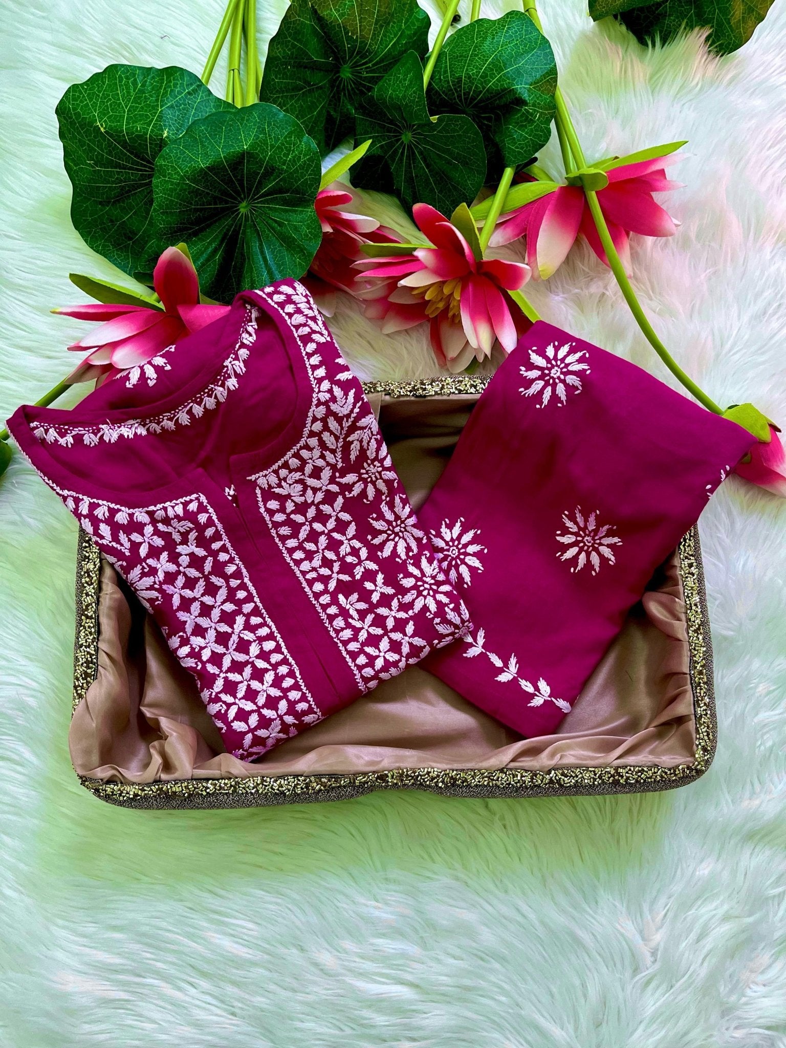 Rayon Ghaspatti stylish Combo - Chikankari official